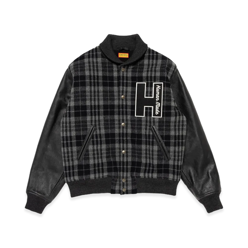 HUMAN MADE Wool Stadium Jacket "Black"