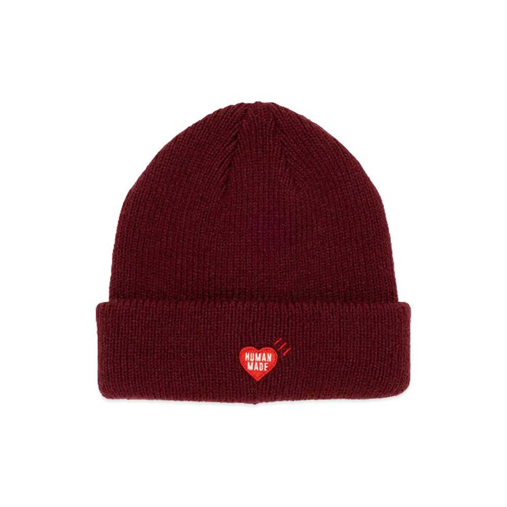 HUMAN MADE Classic Beanie "Burgundy"