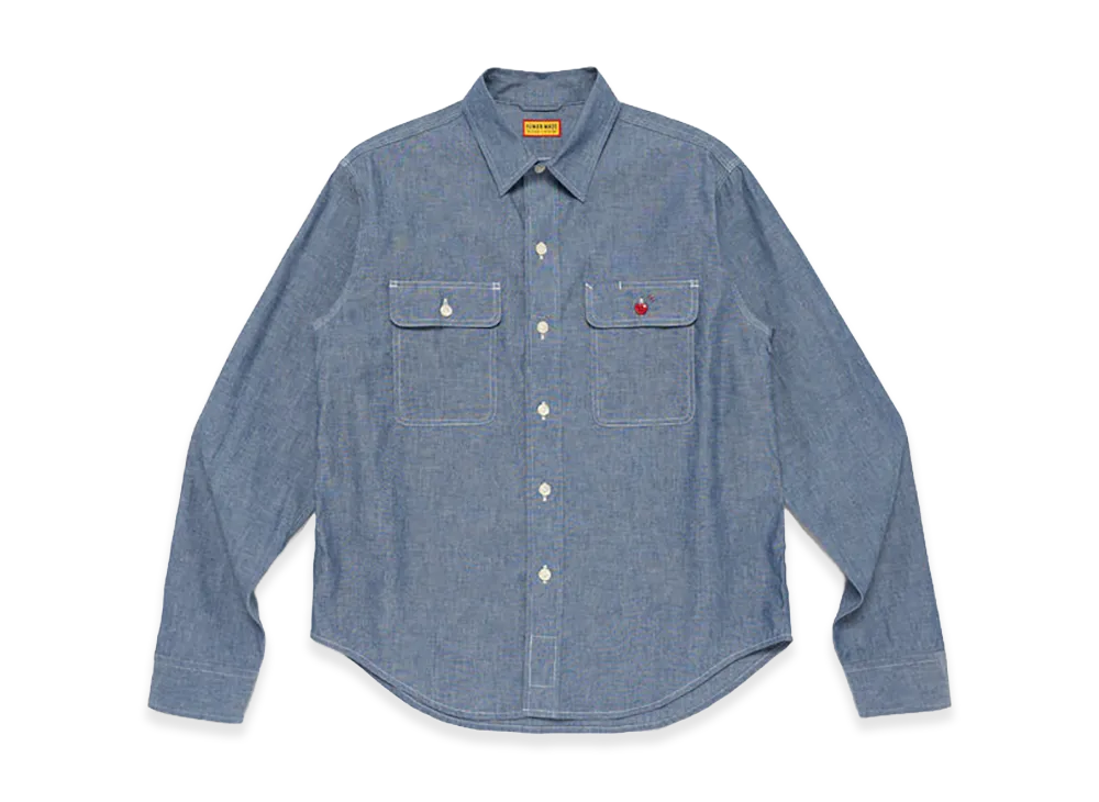 HUMAN MADE Chambray Work Shirt Past "Blue"