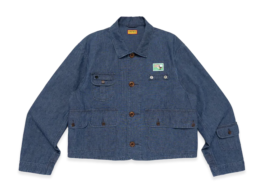HUMAN MADE Denim Hunting Jacket "Indigo"