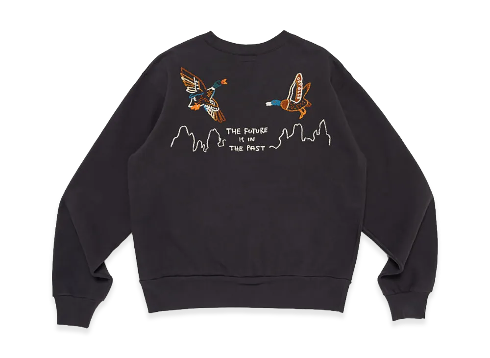 HUMAN MADE Embroidered Sweatshirt "Black"