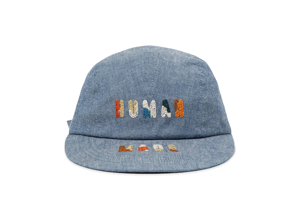 HUMAN MADE 4Panel Chambray Cap "Blue"