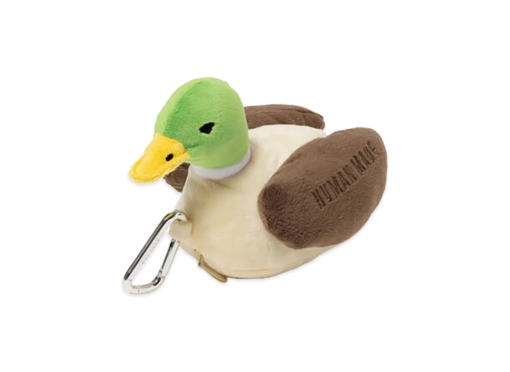 HUMAN MADE Duck Plush Pouch "Green"