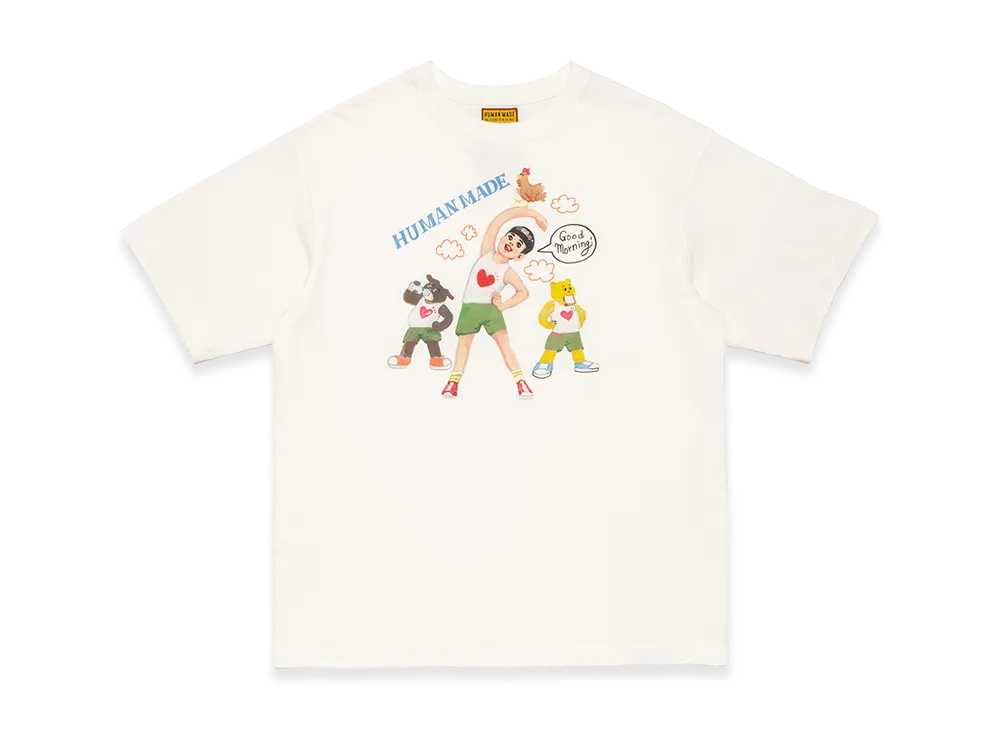 HUMAN MADE x KEIKO SOOTOME T-Shirt Side A "White"