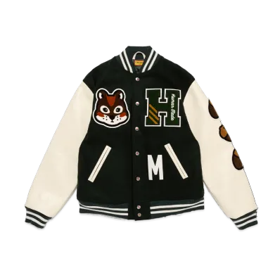 HUMAN MADE x j-hope of BTS HUMAN HOPE Varsity Jacket Tokyo "Green"