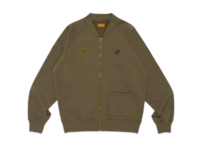 HUMAN MADE Sweat Cardigan "Olive Drab"