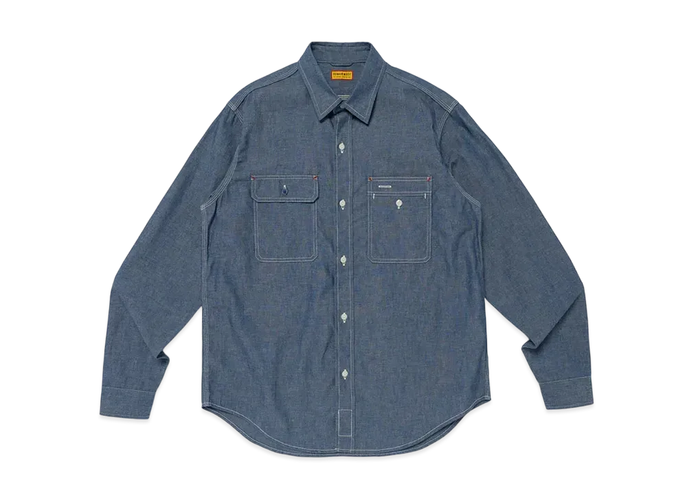 HUMAN MADE Chambray Shirt "Indigo"