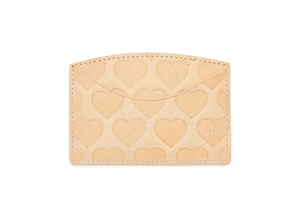 HUMAN MADE Leather Card Case "Beige"