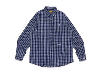 HUMAN MADE Check BD Shirt "Navy"