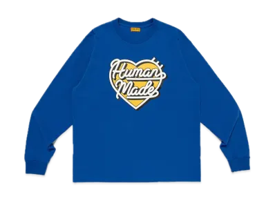 HUMAN MADE Graphic L/S T-Shirt "Blue"