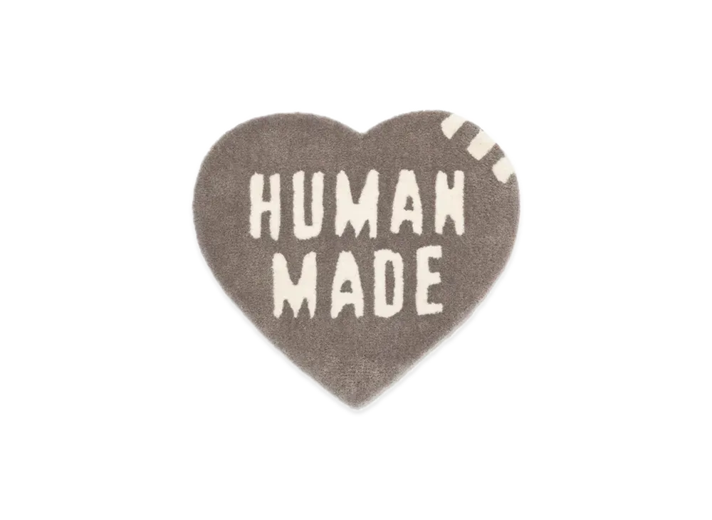 HUMAN MADE Heart Rug Small "Gray"