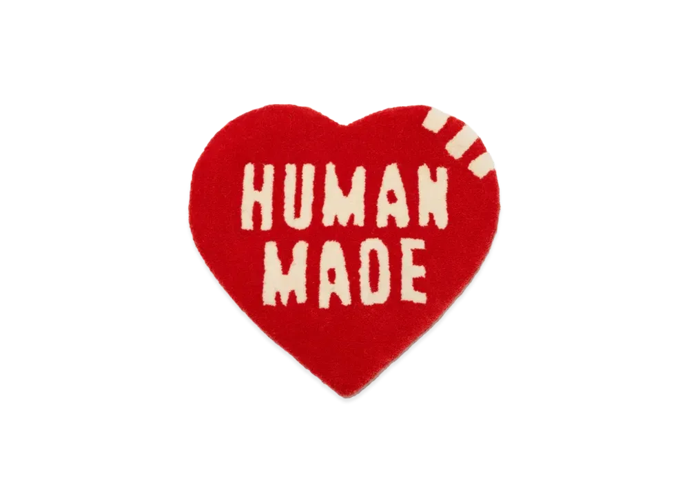 HUMAN MADE Heart Rug Small "Red"