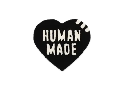 HUMAN MADE Heart Rug Small "Black"