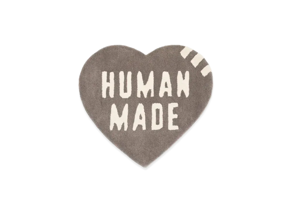 HUMAN MADE Heart Rug Medium "Gray"