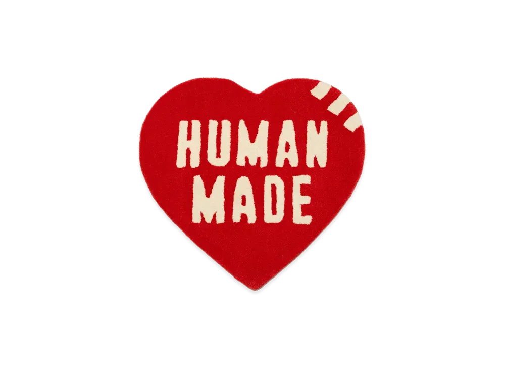 HUMAN MADE Heart Rug Medium "Red"