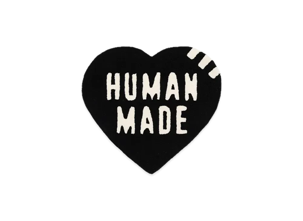 HUMAN MADE Heart Rug Medium "Black"