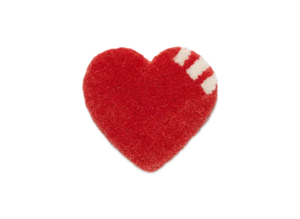 HUMAN MADE Heart Rug Coaster "Red"