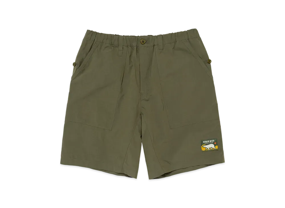 HUMAN MADE Nylon Shorts "Olivedrab"