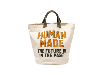HUMAN MADE Canvas Tote Large "White"