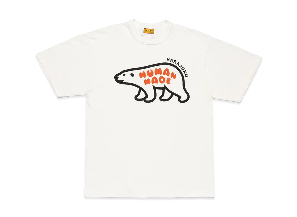 HUMAN MADE Stores Exclusive Animal Graphic T-Shirt Harajuku / Polar Bear "White"