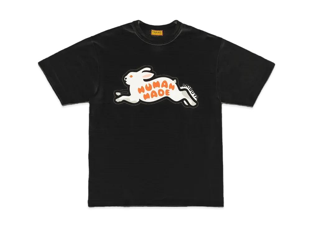 HUMAN MADE Stores Exclusive Animal Graphic T-Shirt Shibuya Parco / Rabbit "Black"