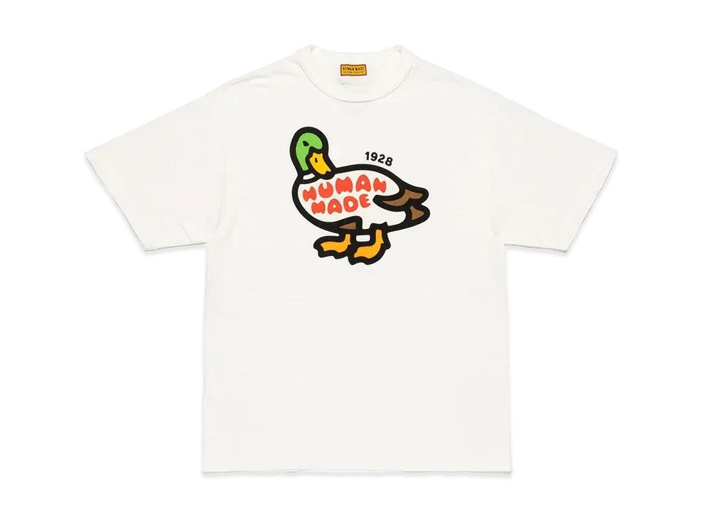HUMAN MADE Stores Exclusive Animal Graphic T-Shirt 1928 / Duck "White"