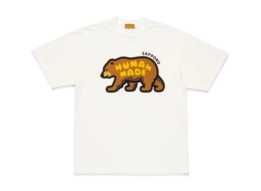 HUMAN MADE Stores Exclusive Animal Graphic T-Shirt Sapporo / Bear HUMAN MADE Stores Exclusive Animal Graphic T-Shirt Sapporo / Bear