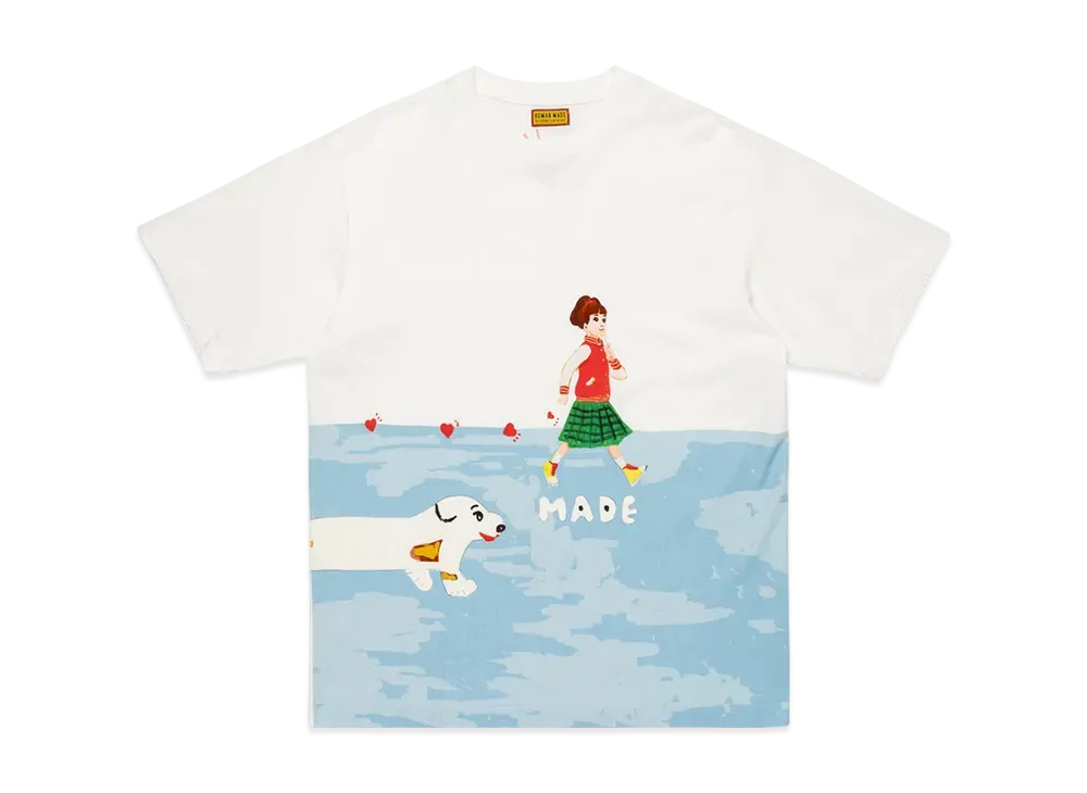 HUMAN MADE x Keiko Sootome T-Shirt Side B "White" XX29TE015