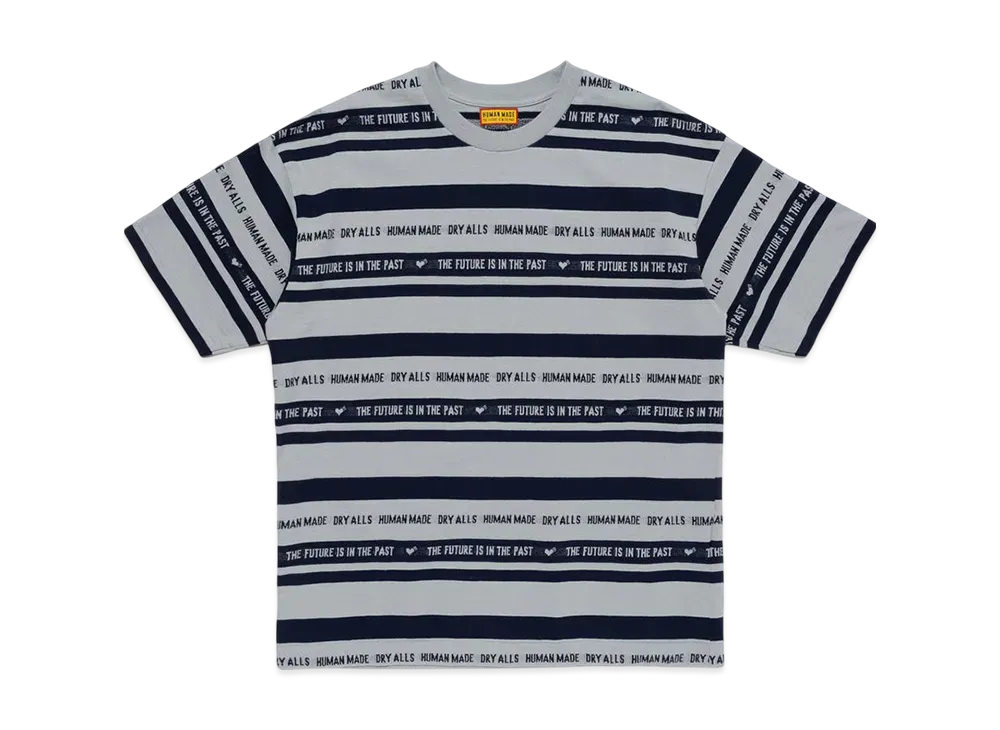 HUMAN MADE Striped T-Shirt "Blue"