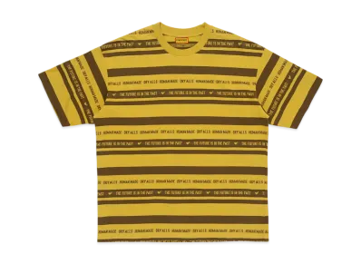 HUMAN MADE Striped T-Shirt "Yellow"