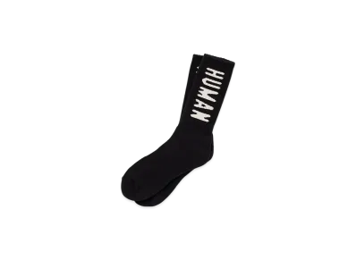 HUMAN MADE HM Logo Socks "Black"