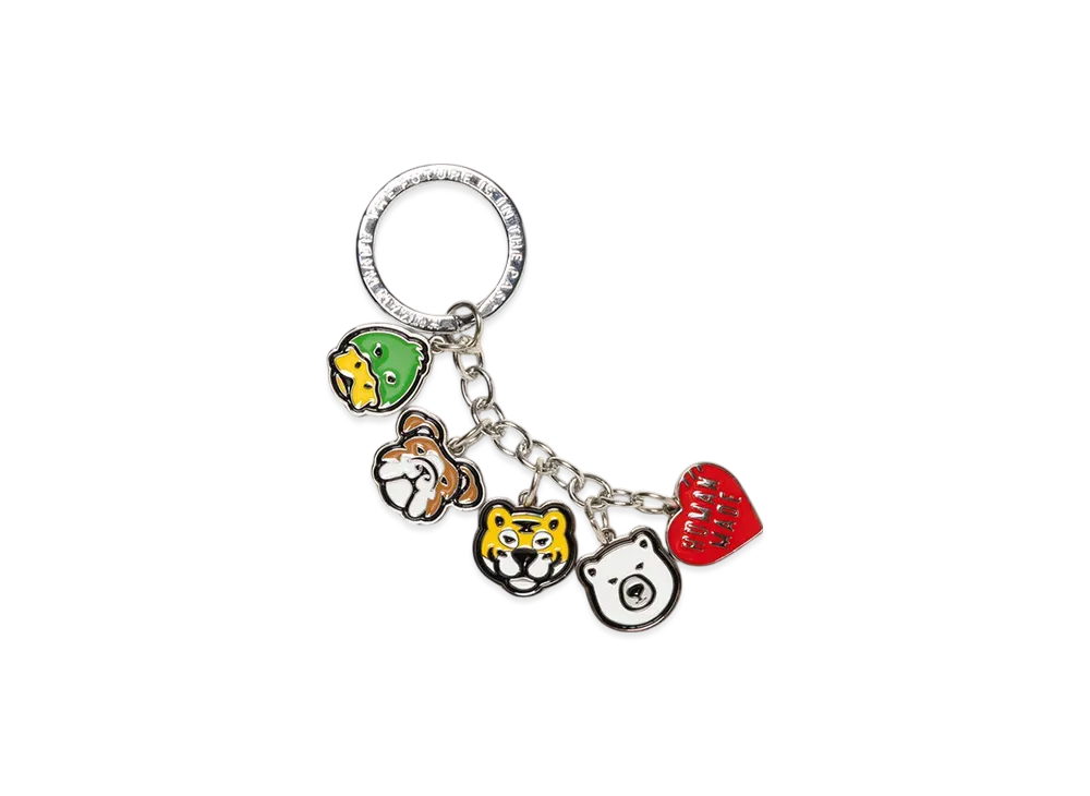 HUMAN MADE Animal Head Keycharm "Red"