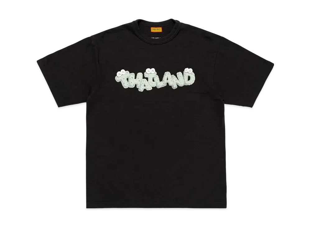 HUMAN MADE x KAWS: HOLIDAY THAILAND T-Shirt "Black"