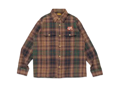 HUMAN MADE Check Shirt "Brown"