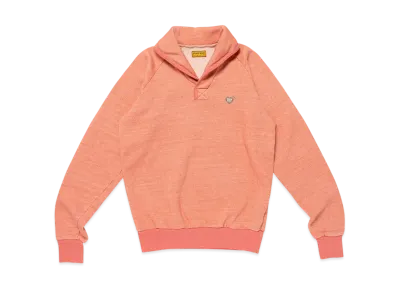 HUMAN MADE Shawl Collar Sweatshirt "Pink"