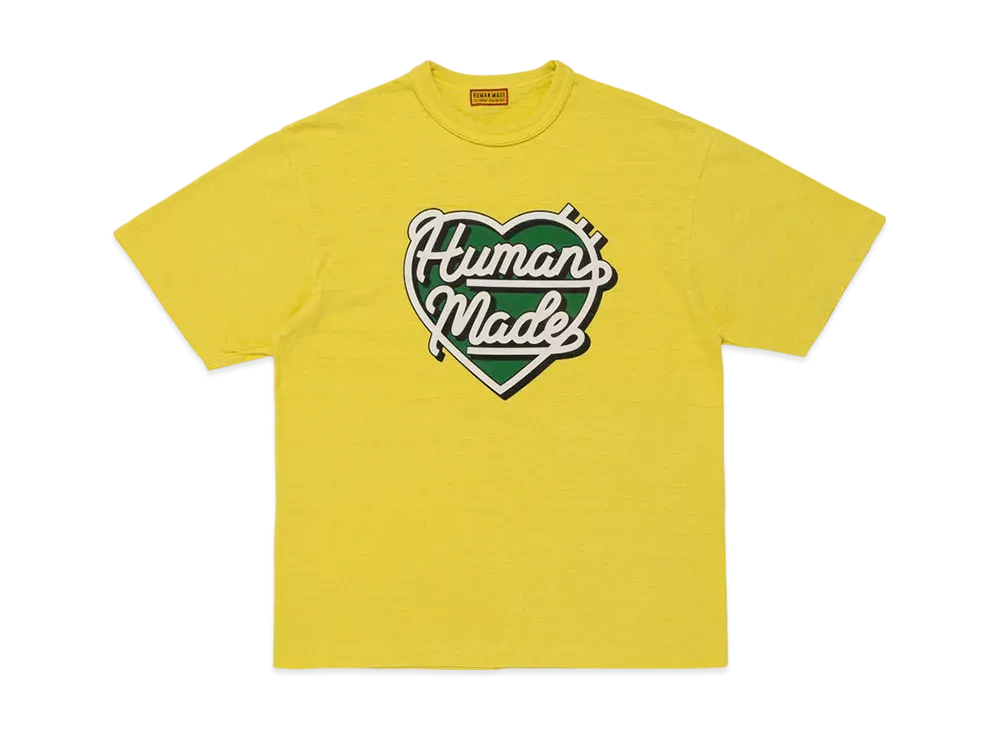 HUMAN MADE Color T-Shirt "Yellow"