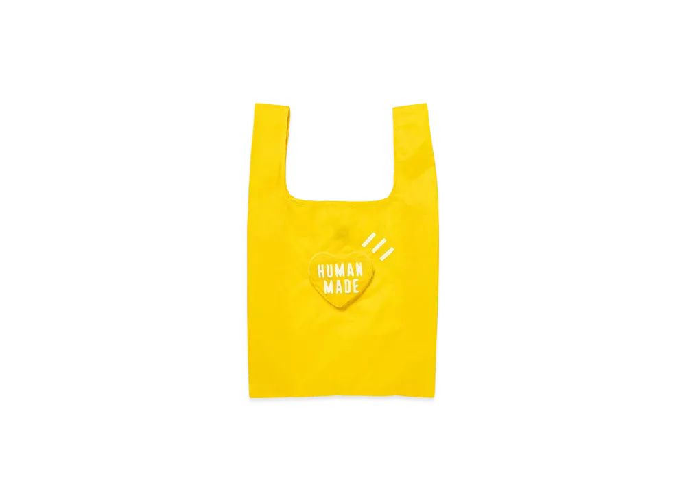 HUMAN MADE Heart Shopping Bag Large "Yellow"