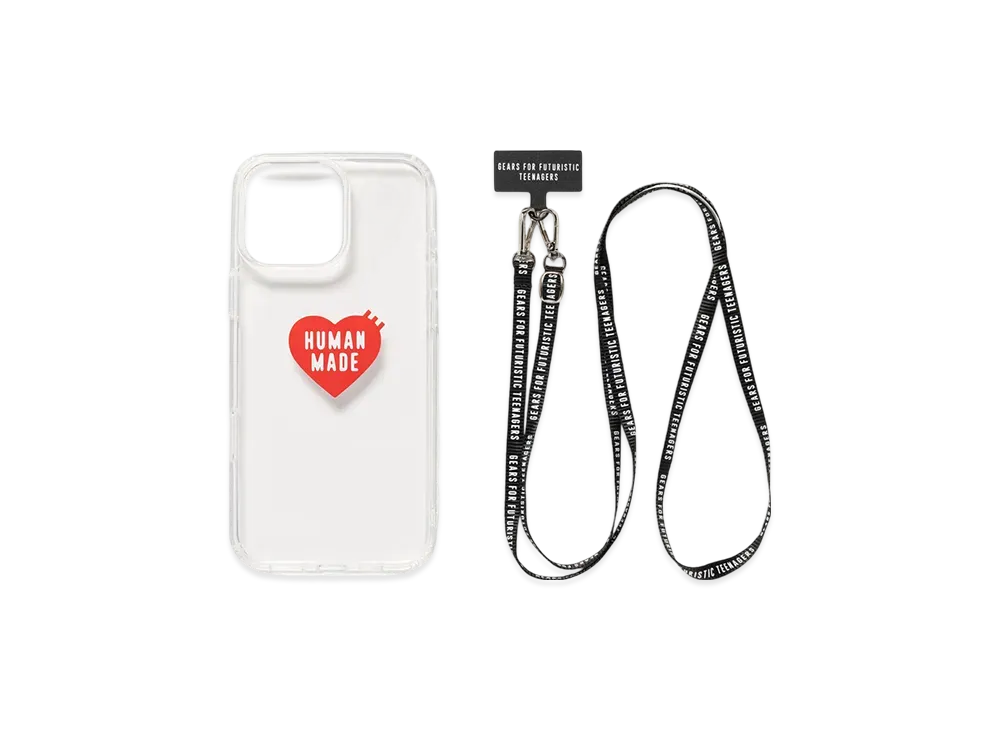 HUMAN MADE HM Iphone 16Pro Max Case "Black"