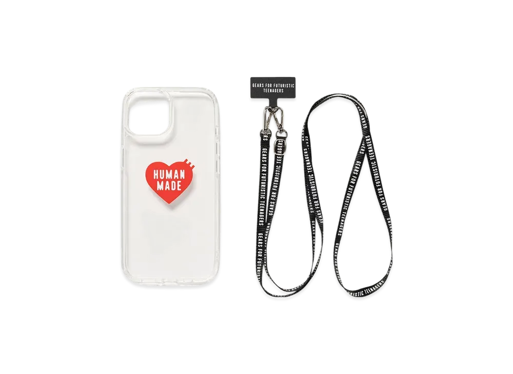 HUMAN MADE HM Iphone 15 Case "Black"