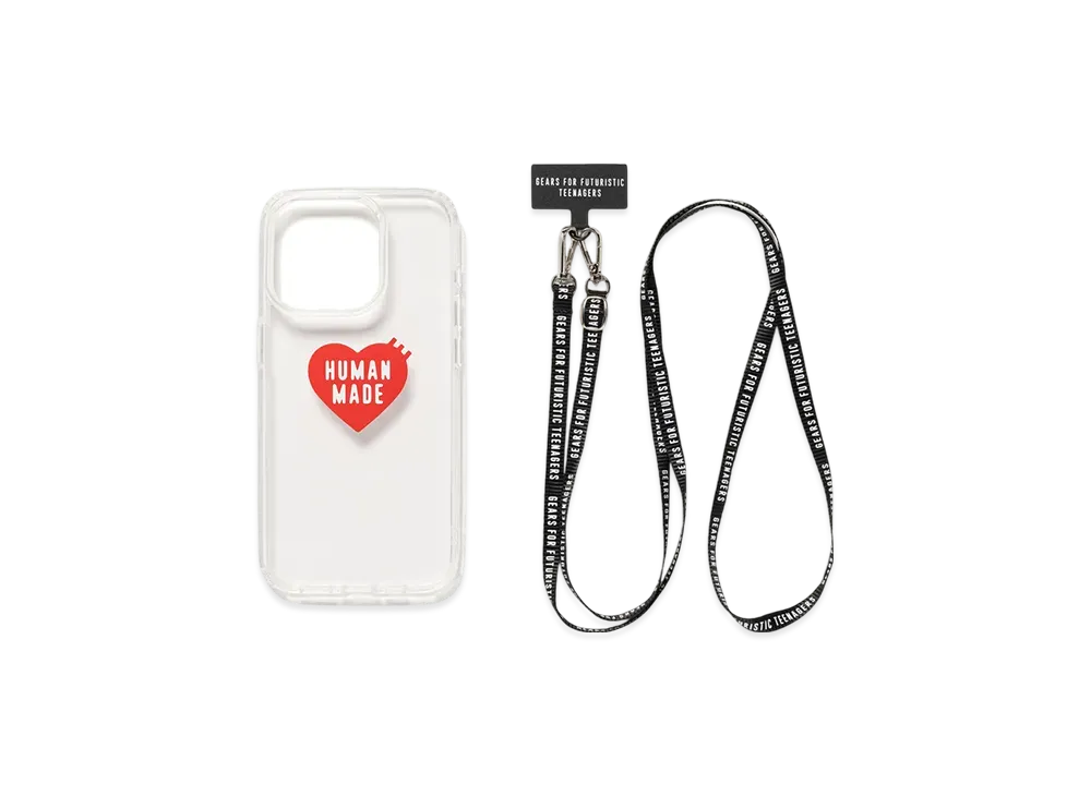 HUMAN MADE HM Iphone 15Pro Case "Black"