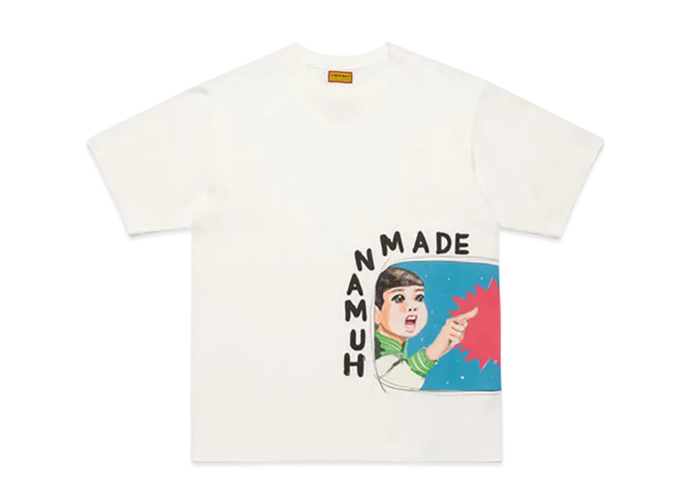 HUMAN MADE x KEIKO SOOTOME T-SHIRT Side A "White"