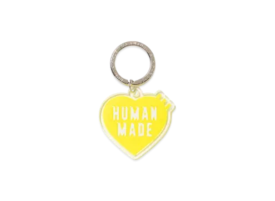 HUMAN MADE Heart Keyring "Yellow"