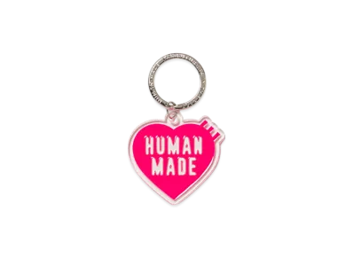 HUMAN MADE Heart Keyring "Pink"