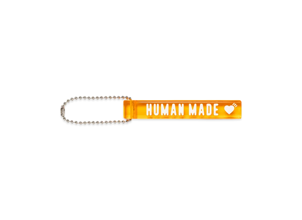 HUMAN MADE Acrylic Keychain "Orange"