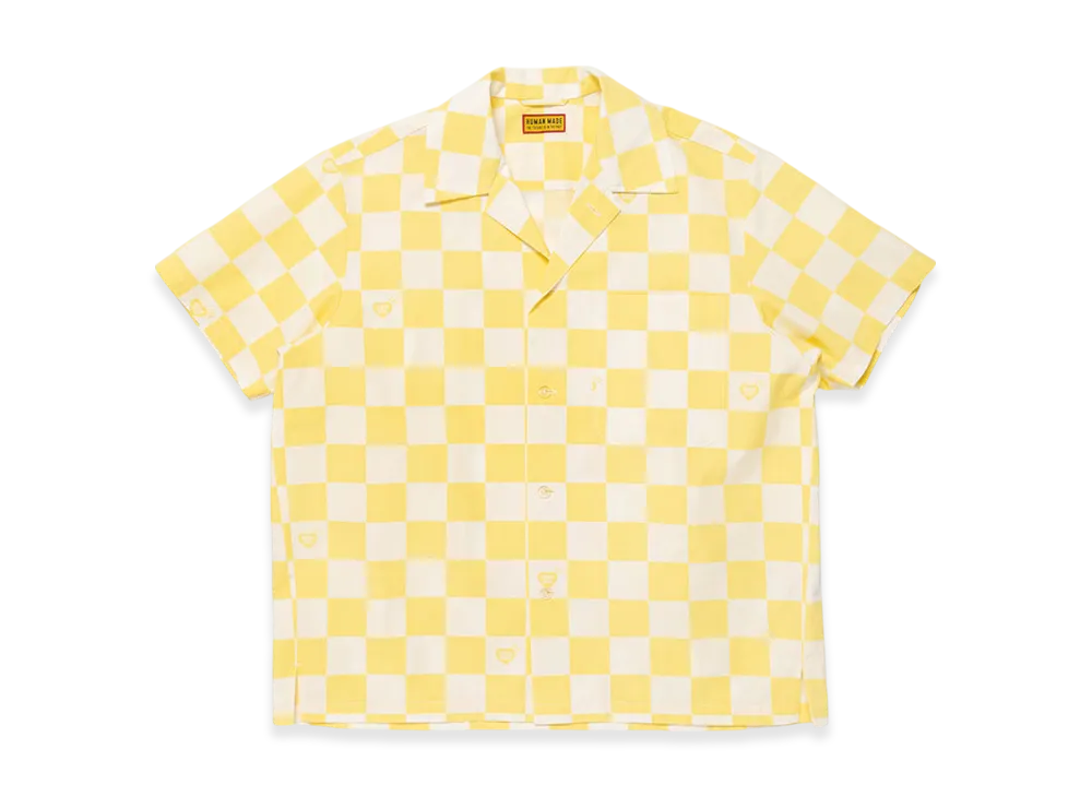 HUMAN MADE Plaid Shirt "Yellow"