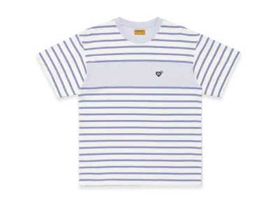 HUMAN MADE Panel Striped T-Shirt "Blue"