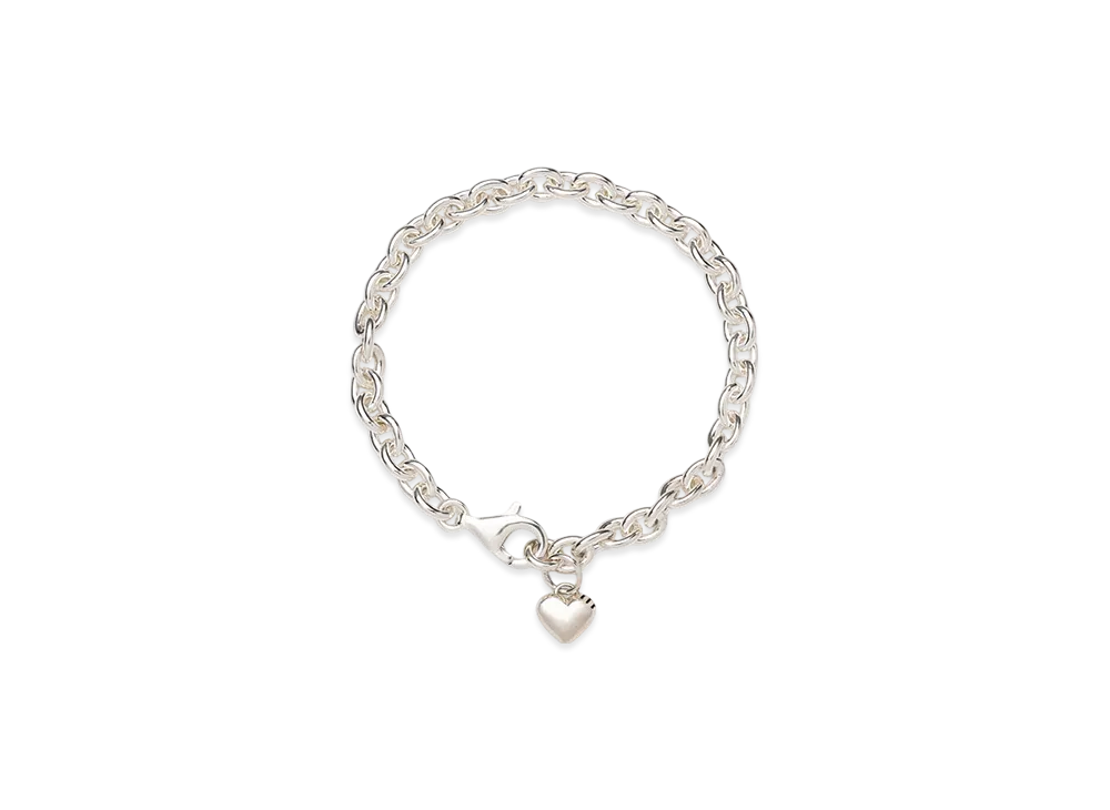 HUMAN MADE Heart Silver Bracelet "Silver"