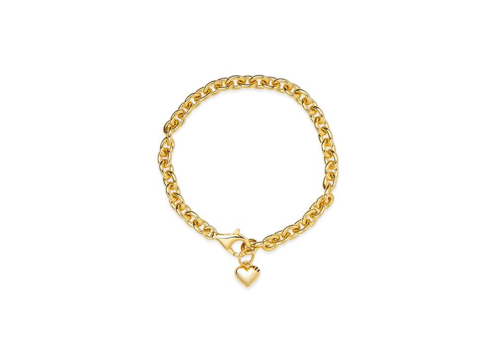 HUMAN MADE Heart Silver Bracelet "Gold"
