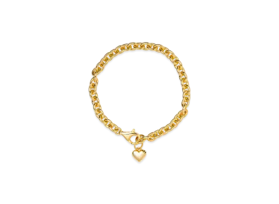 HUMAN MADE Heart Silver Bracelet "Gold"
