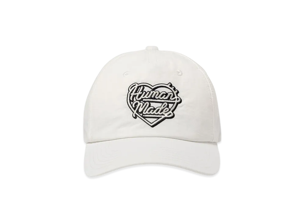 HUMAN MADE 5Panel Nylon Cap "White"